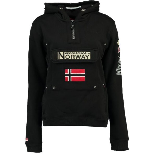 Geografisch Noorwegen Sudadera De Niños Gymles Negro Zwart