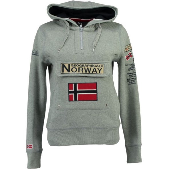Geografisch Noorwegen Sudadera De Niños Gymles Gris Claro Grey