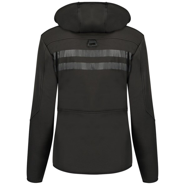 Geografisch Noorwegen Chaqueta Softshell De Mujer Reine Negro / Llamativo Rosa Rosa