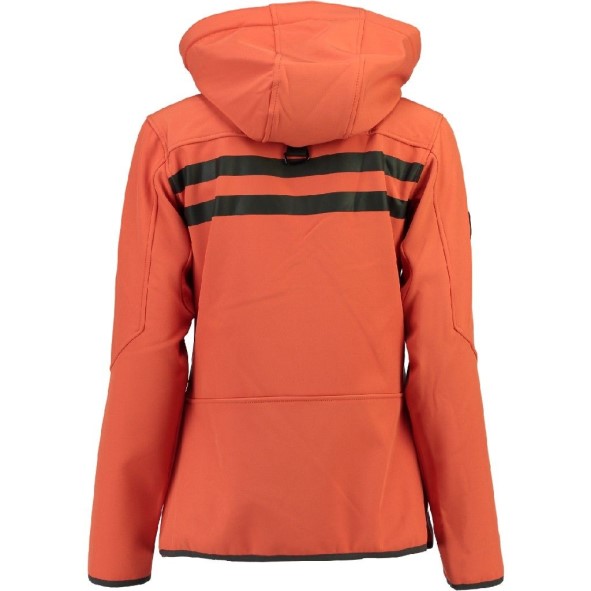 Geografisch Noorwegen Chaqueta Softshell De Mujer Reine Koraal Koraal
