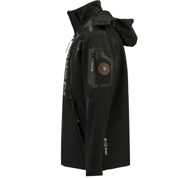 Chaqueta Softshell De Hombre Talentueux Negro Zwart Geografisch Noorwegen