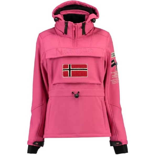 Chaqueta Softshell De Mujer Tilsit Fucsia Fucsia Geografische Noorwegen