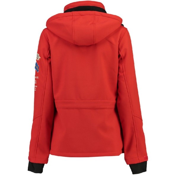 Chaqueta Softshell De Mujer Tilsit Rojo Rood Geografisch Noorwegen