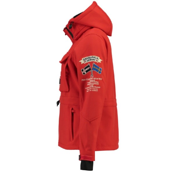 Chaqueta Softshell De Mujer Tilsit Rojo Rood Geografisch Noorwegen