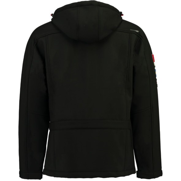 Geografische Noorwegen Chaqueta Softshell De Hombre Tykoon Negro Zwart