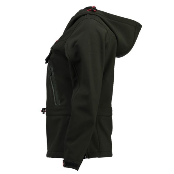 Geografische Noorwegen Chaqueta Softshell De Mujer Tyka Negro Zwart