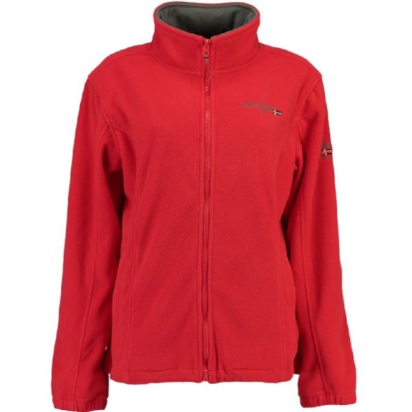 Geografisch Noorwegen Polar De Mujer Usky Rojo Rood